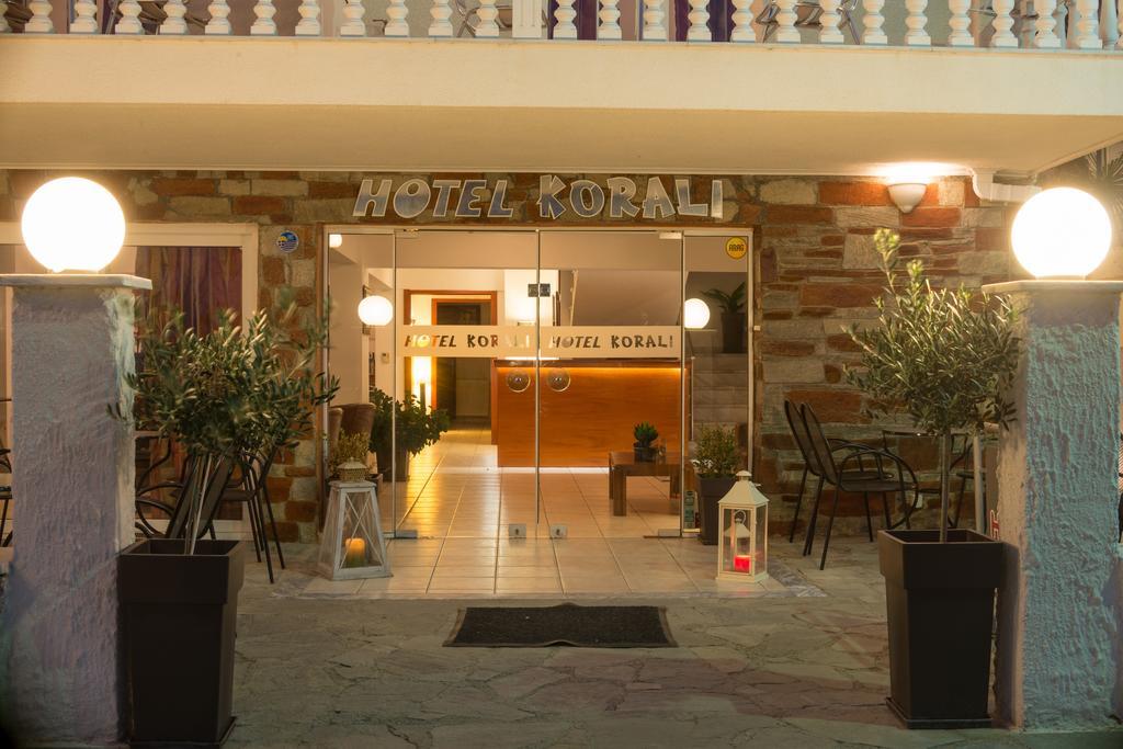 Korali Hotel Paralía المظهر الخارجي الصورة